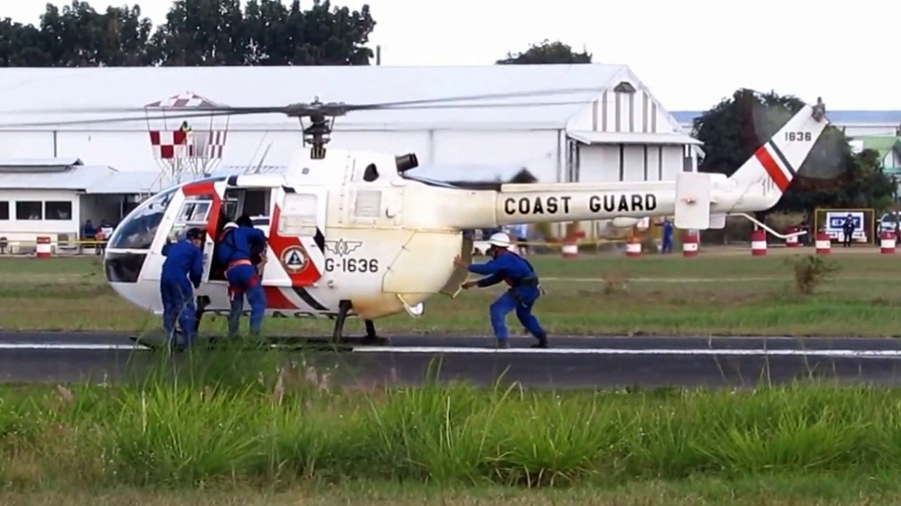 PCG Bo-105 Helicopter Capability Demonstration - Take Off and Landing