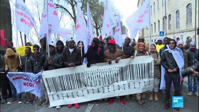 Anti-fascist protest draws thousands in Italy migrant shooting town