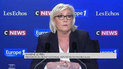 Nicolas Hulot : Marine Le Pen "se méfie du tribunal médiatique"