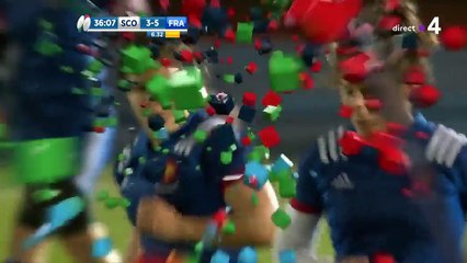 France Féminines domine l'Ecosse dans le Tournoi