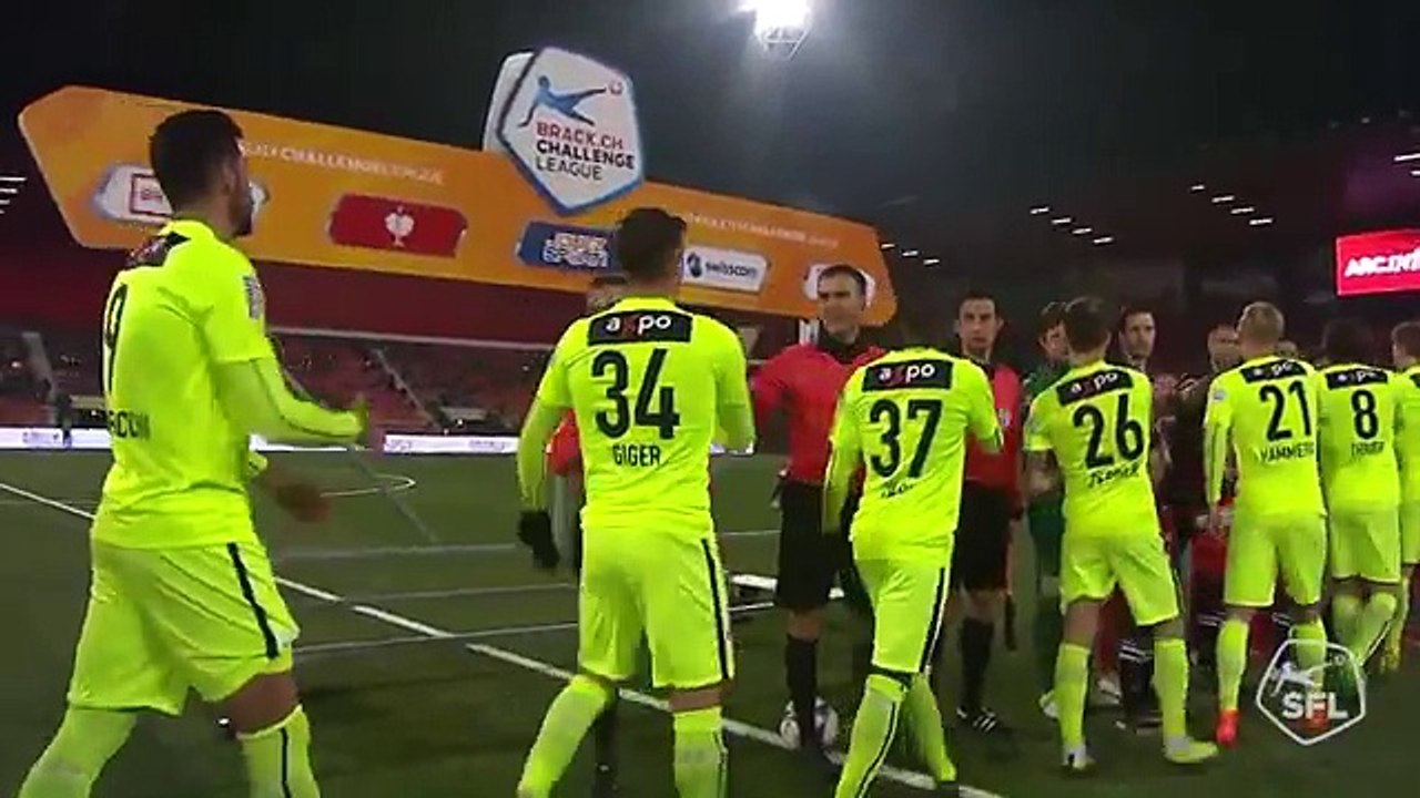 Xamax 3:1 Aarau (Swiss Challenge League 9 February)