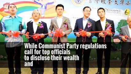 Family of Wen Jiabao Holds a Hidden Fortune in China