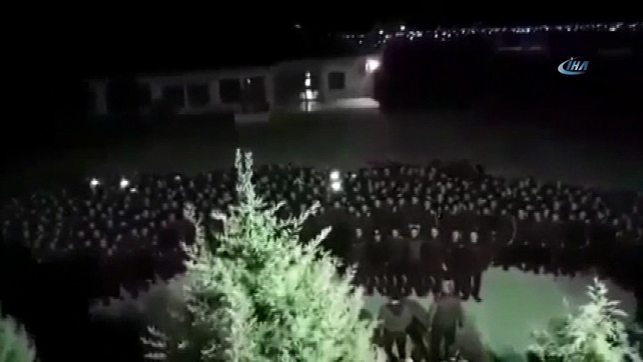 JÖH ve PÖH timleri ant içerek Afrin'e girdi