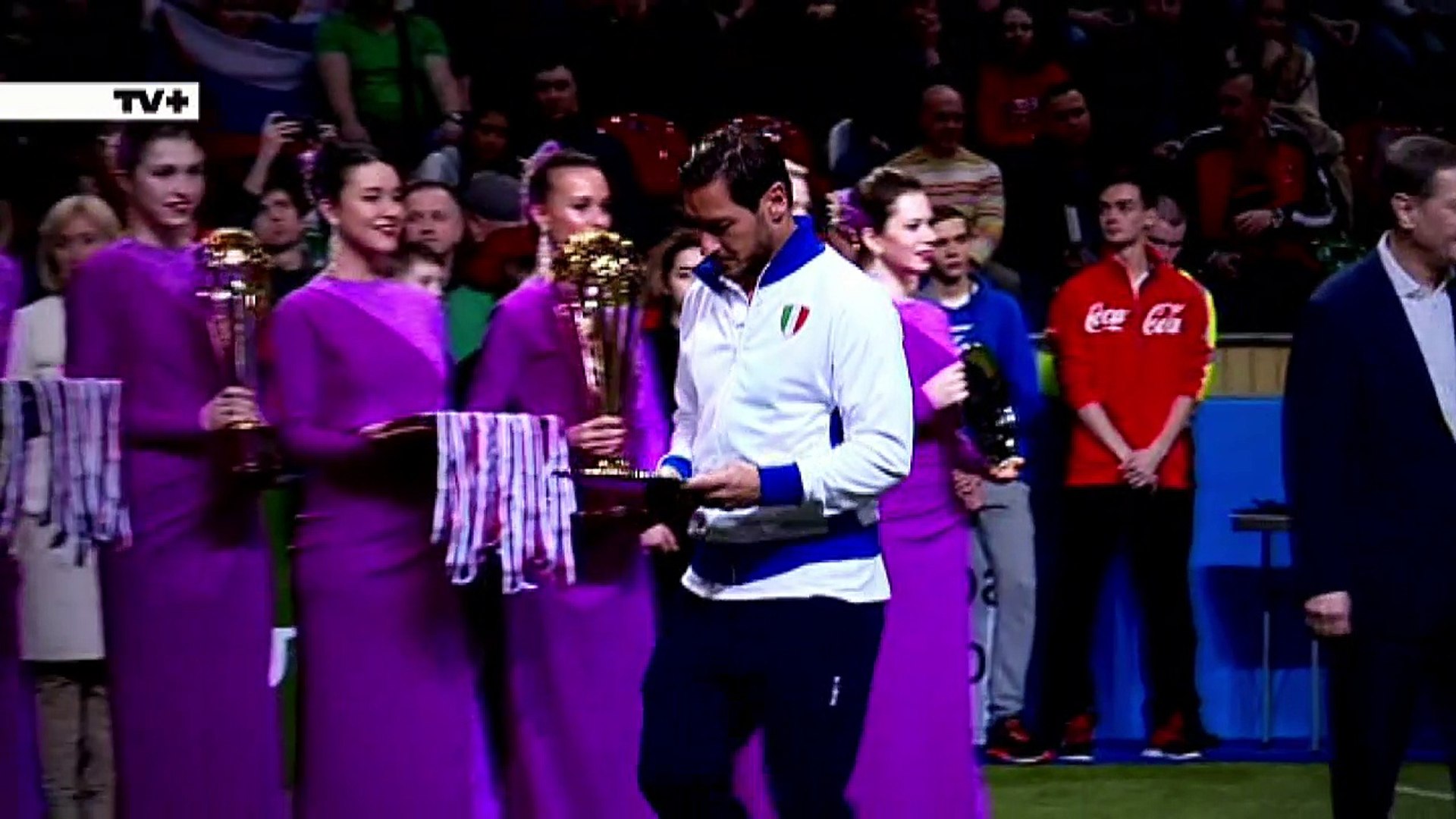 Франческо Тоти пред Код Спорт