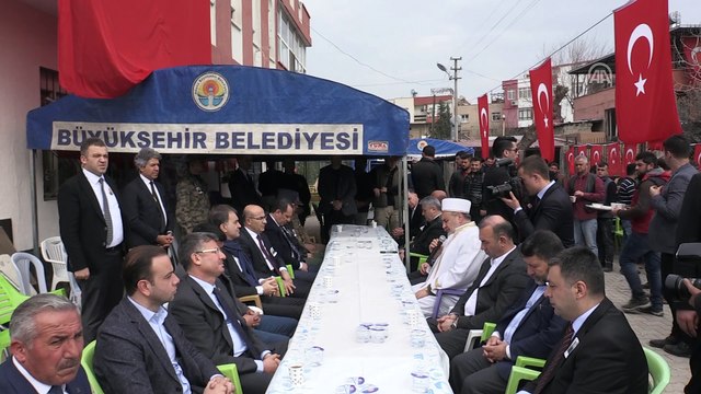 Şehitlerimizi uğurluyoruz - AB Bakanı ve Başmüzakereci Ömer Çelik taziye evinde - ADANA