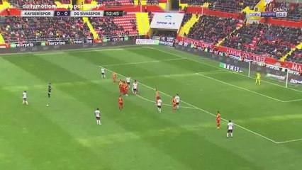 Kayserispor 1-1 Sivasspor ● ROBINHO amazing goal ● 11/02/2018