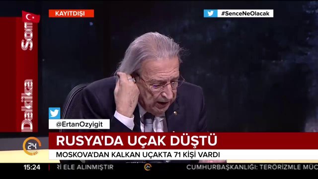 #SONDAKİKA Rusya'da uçak düştü