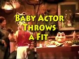 Baby Actor Has a Meltdown on Dinosaurs TV Show