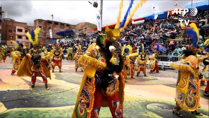 Bolivia holds largest annual Oruro carnival