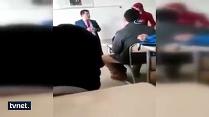 Acemi kamera sosyal içerik - Öğretmene saygısızlık