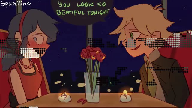 ПЕРВОЕ СВИДАНИЕ МАРИНЕТТ И АДРИАНА комикс Леди Баг и Кот Нуар