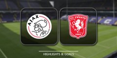 2 - 1  All Goals & Highlights HD -  Ajax vs FC Twente  - Eredivisie - 11/02/2018 HD
