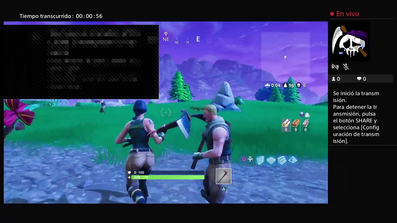 Transmisión de PS4 en vivo