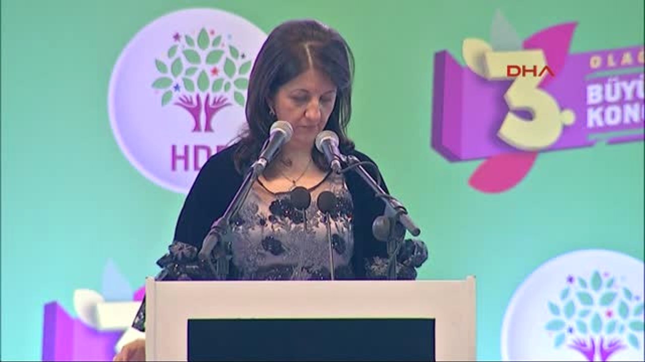 Hdp'li Pervin Buldan 3'üncü Olağan Kongre'de Konuştu -2