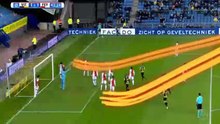 Guram Kashia Goal HD - Vitesse 1-1 Feyenoord 11.02.2018