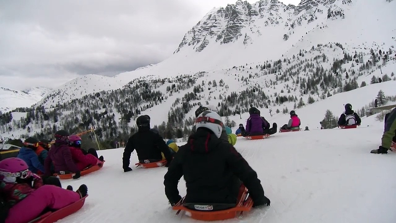 D!CI TV : une double luge à Vars pour dévaler les pistes !
