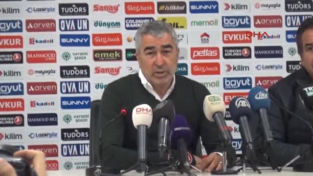 Kayserispor - Demir Grup Sivasspor Maçının Ardından