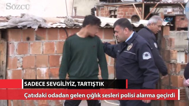 Çığlık sesleri polisi alarma geçirdi