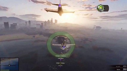 "GTA 5 Online" Flight School Formation Flight Mission 100% (GOLD)