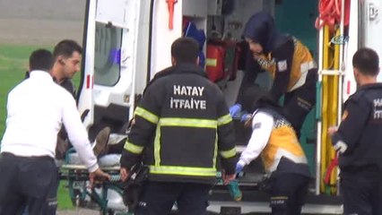 Kontrolden Çıkan Otomobil Yüksek Gerilim Hattını Devirdi