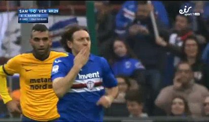 Edgar Barreto Goal HD - Sampdoria	1-0	Verona 11.02.2018