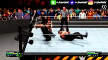 WWE 2K17 KEVIN OWENS VS ROMAN REIGNS ROADBLOCK 2016 (CHAMPIONSHIP MATCH)