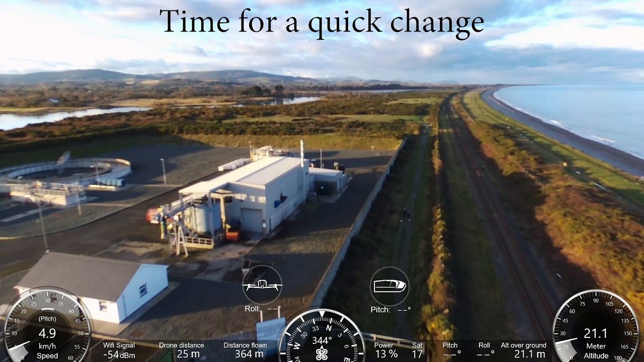 Quick flight around the Murragh Wicklow
