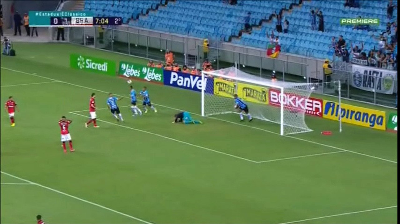 gol do gremio alison 1x0