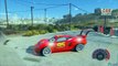 Widebody Lightning Mcqueen (GTA 5 Disney CARS MODs Awesome Drag Race)