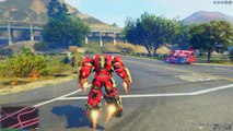 GTA V - HulkBuster STOP TRAIN (GTA 5 Iron Man Scripts Mods)