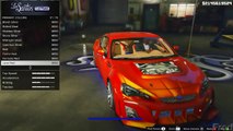 Grand Theft Auto V - Customizing Subaru BRZ and Racing - Car MOD for GTAV PC
