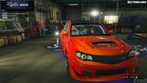 Grand Theft Auto V - Customizing [Subaru Impreza WRX STI] and Racing [GTAV]