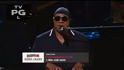 Stevie Wonder Mocks Climate Change Deniers During 'Hand In Hand' Telethon