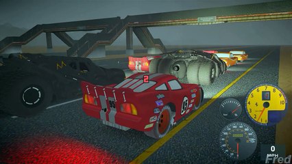 MONSTER TRUCK LIGHTNING MCQUEEN VS LIGHTNING MCQUEEN Funny Video