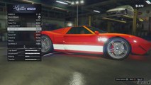 Grand Theft Auto V - Customizing Vapid Bullet [Ford GT] and Racing With Franklin [GTAV]