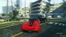 Grand Theft Auto V Mods - Gameplay With Grotti Turismo R Super [LaFerrari] GTAV PS4