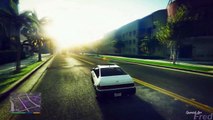 Grand Theft Auto V - Customizing Blista Compact [Honda CR-X] and Racing [GTAV] PS4