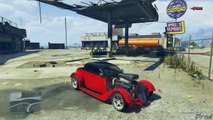 Grand Theft Auto V - Gameplay Customizing Hotknife [1934 Ford 3 Window Coupe ] and Racing [GTAV]