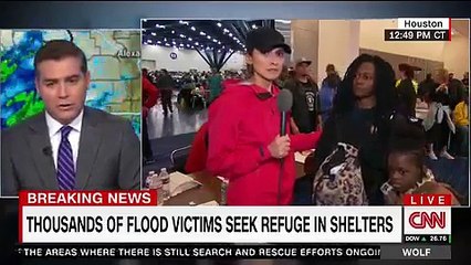 Hurricane Harvey Victim Curses At CNN Reporter