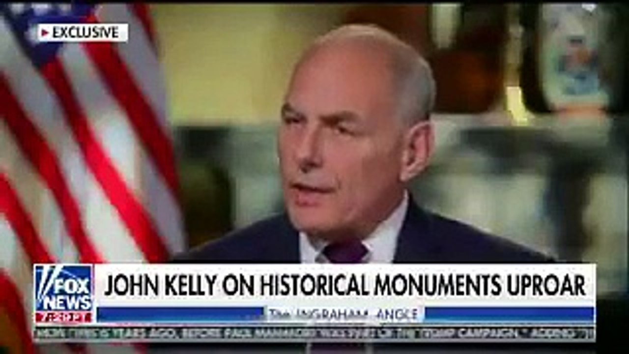 John Kelly- Civil War Was 'Lack Of An Ability To Compromise'