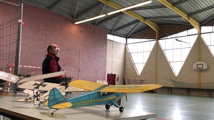 L’aéromodélisme expliqué par le président du club Emmanuel Hubert