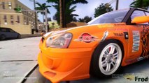 GTA IV San Andreas BETA - Subaru Impreza WRX STi GDB Team Orange [RIV]