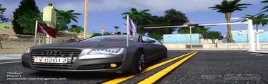 Gta iv San Andreas Beta - Audi A8 limo (China concept) gameplay