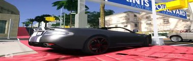 GTA IV San Andreas Beta  - Aston Martin DBS Volante Gameplay