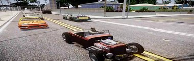 GTA IV San Andreas beta - Roadster High Boy Gameplay
