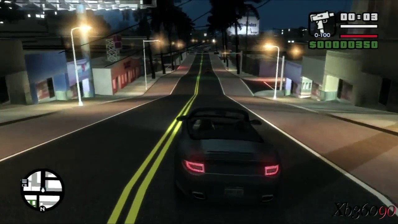 GTA San Andreas Remake Beta [MOD for GTAIV] Gameplay With New Road Texture [MOD]