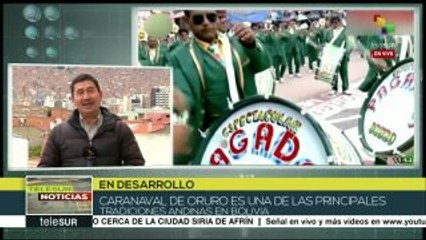 Inicia el tradicional Carnaval de Oruro en Bolivia