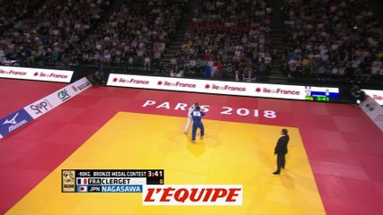 Judo - GC Paris : Le combat Clerget vs Nagasawa en vidéo