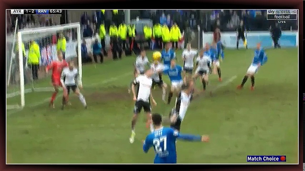 Second Half Ayr United vs Rangers FC February 11th 2018