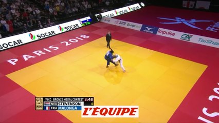 Judo - GC Paris : Le combat Malonga vs Stevenson en vidéo